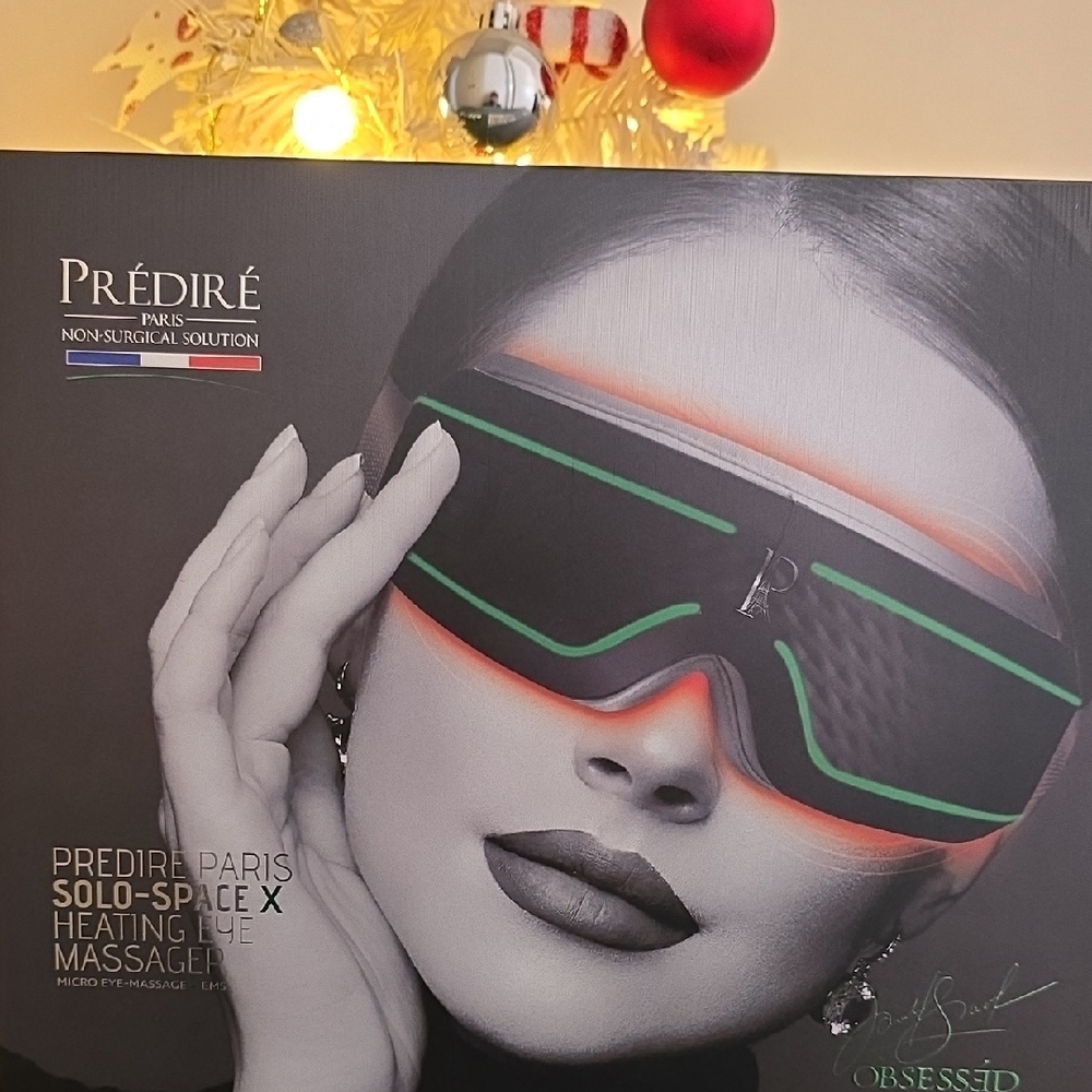 NIB Solo-Space X Heating Eye Mask From Paris